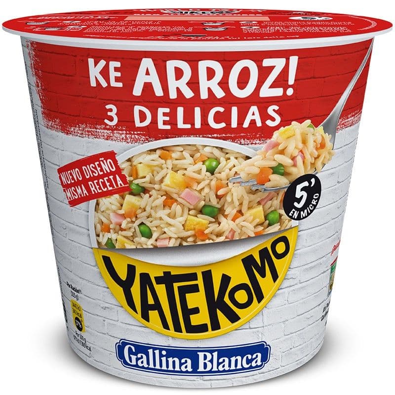 Arroz: Tres Delicias Yatekomo Gallina Blanca