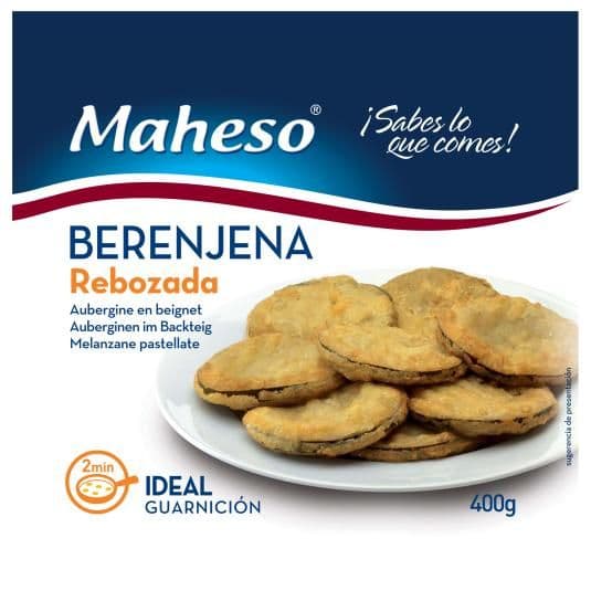 Berenjena Rebozada: Maheso 400 Gr