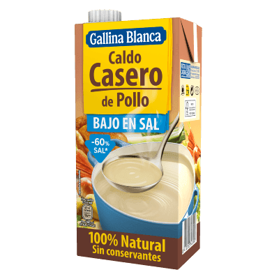 Caldo Casero de Pollo: Gallina Blanca 1L