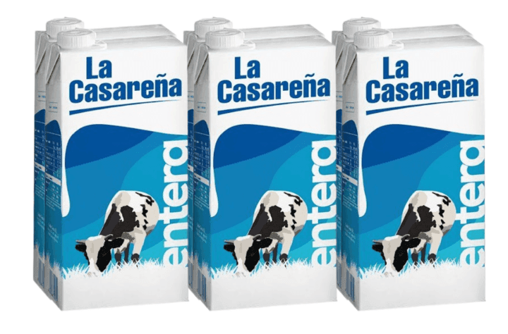 Leche: Entera La Casareña Pack 6x1L