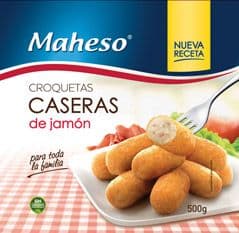 Croquetas Caseras: De Jamón Congeladas Maheso 500gr