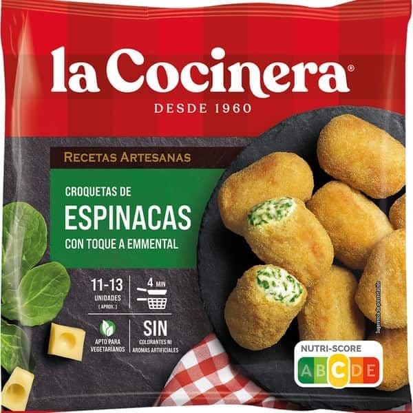 Croquetas: Espincas La Cocinera 400 Gr