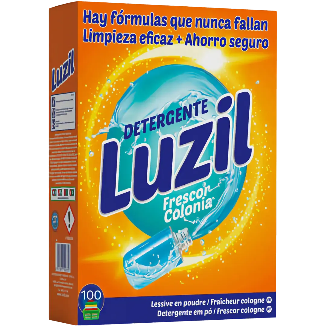 Detergente en Polvo: Luzil Frescor Colonia 6kg