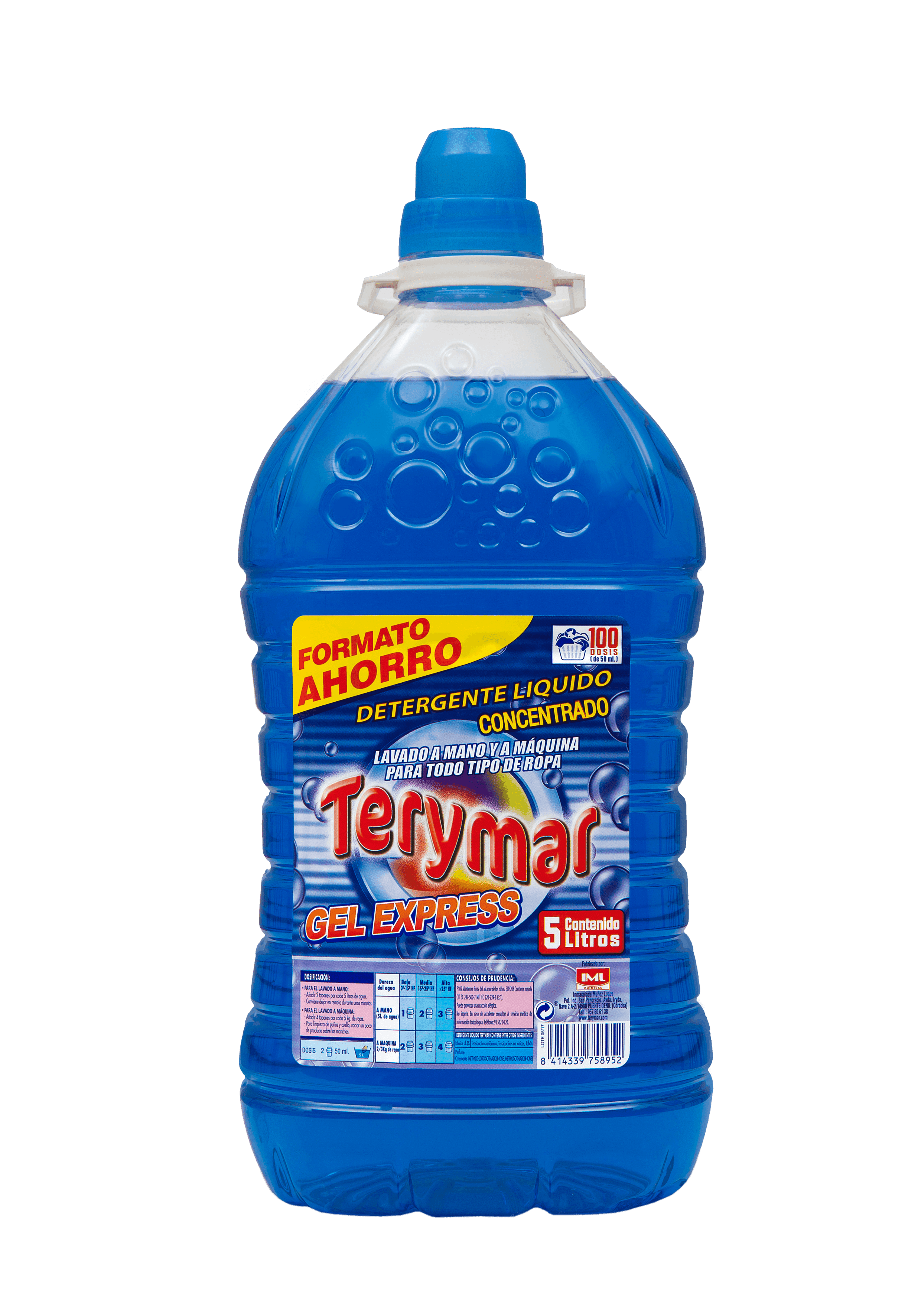 Detergente Líquido Terymar: Gel Expres 5L