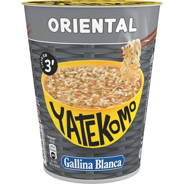 Fideos Instantaneos: Yatekomo Oriental 61gr