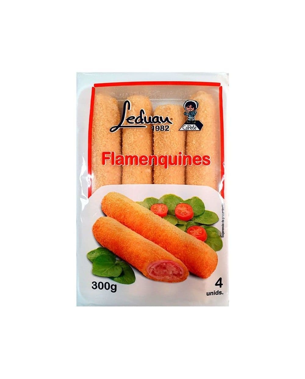 Flamenquin: Congelado Leduan 4 Unidades