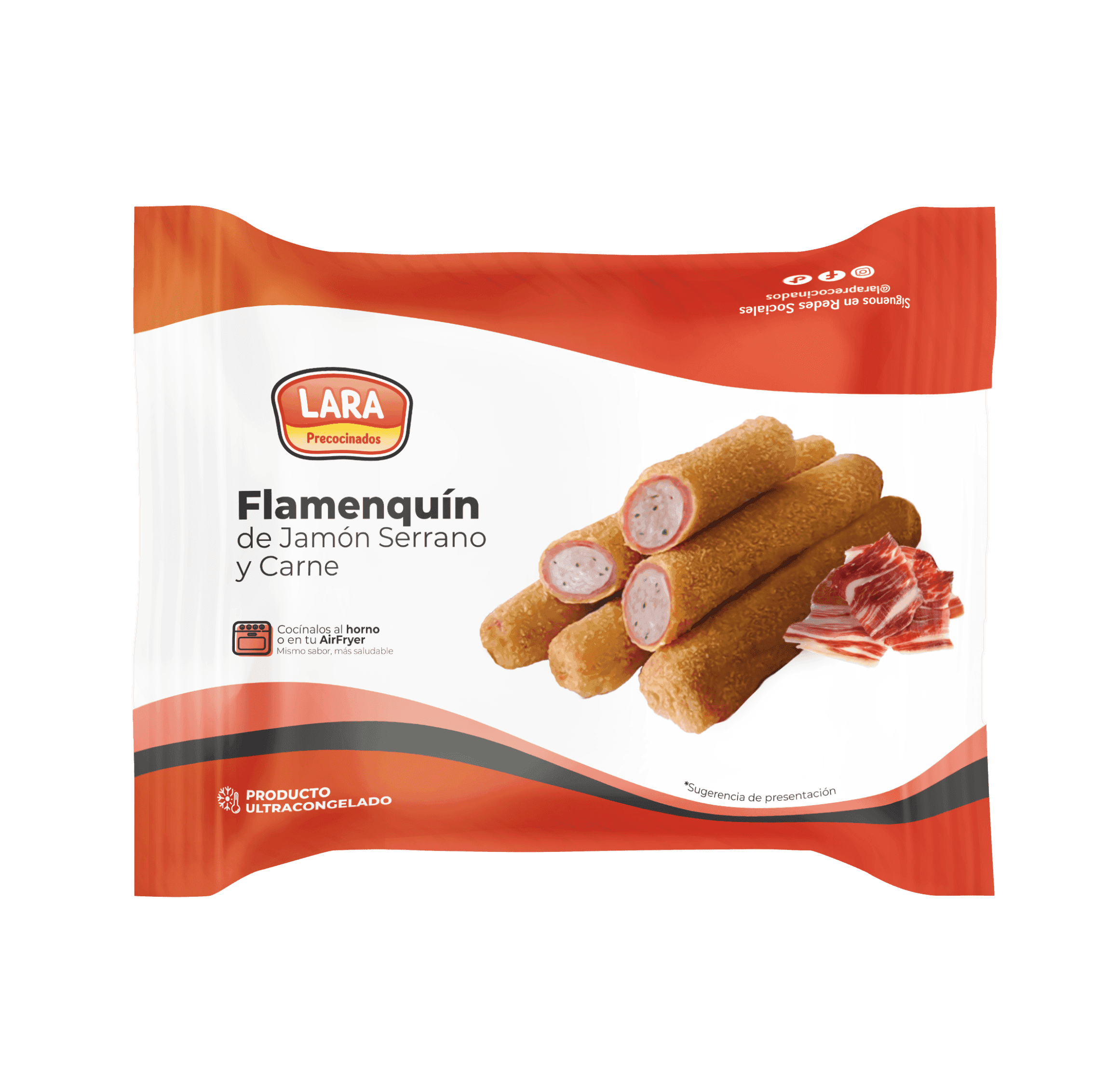 Flamenquines: Jamón Serrano y Carne Lara