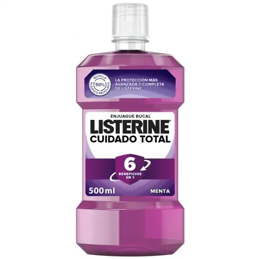 Enjuague Bucal: Listerine Cuidado Total 500ml
