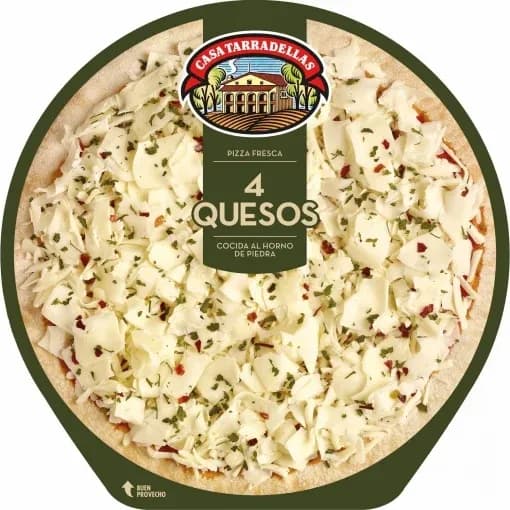 Pizza: 4 Quesos Casa Tarradelllas 390g