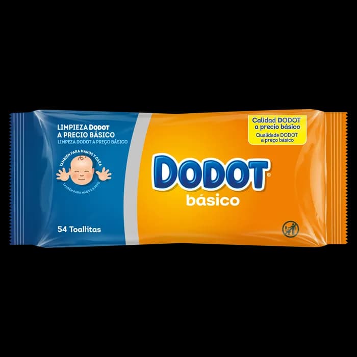 Toallitas Humedas: Dodot Básico 54 Unidades