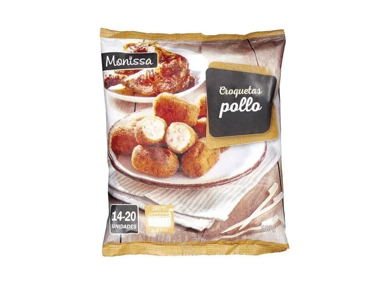 Croquetas de Pollo: 500g