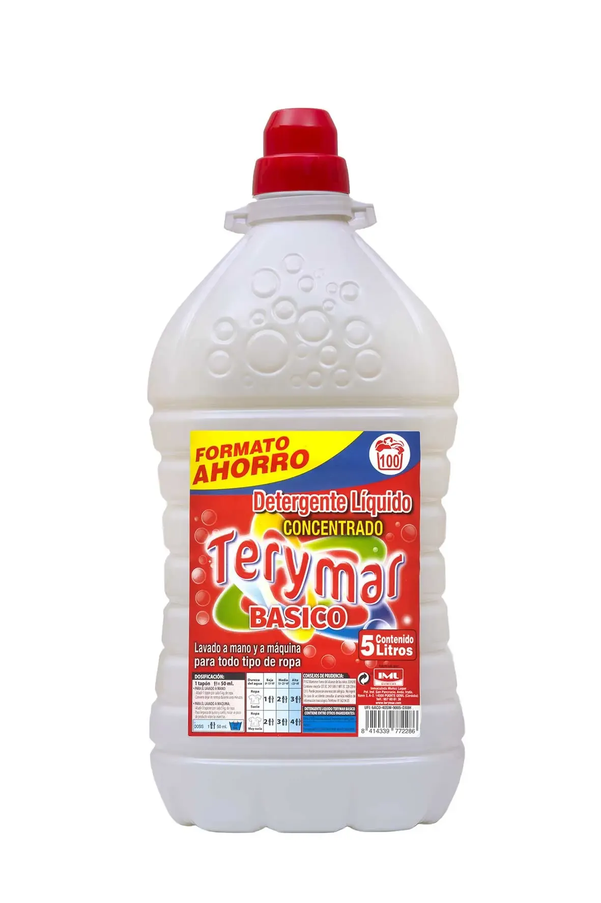 Detergente Líquido Terymar: Básico 5L