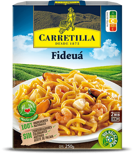 Fideuá:  Carretilla 250 Gr