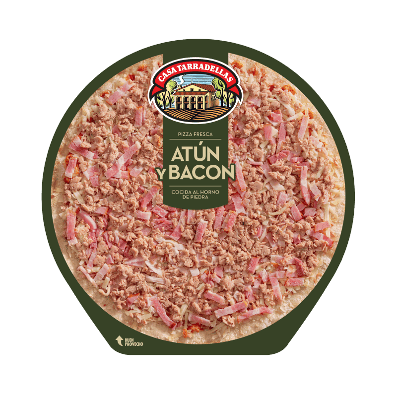 Pizza: Atún y Bacon Casa Tarradellas 405g